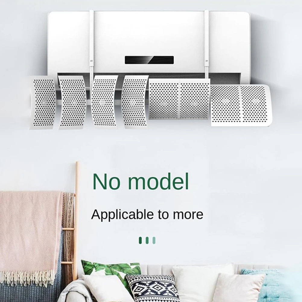 Air Conditioner Windshield External Cover Filter Wall Mounted Dust Cover For Home