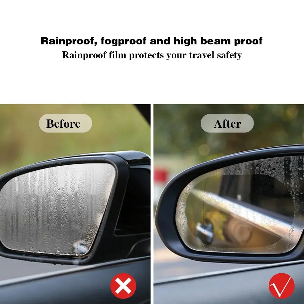 Side Rearview Mirror Waterproof Anti-Fog Film Car Glass Accessories