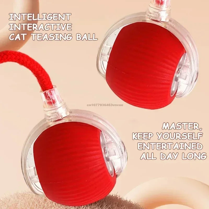Cat Toys Interactive Ball Electronic Automatic Rolling Magic Ball