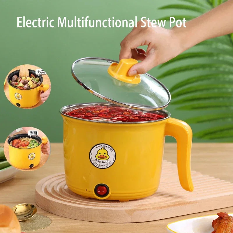 1.8L 220V Mini Multifunctional Electric Hot Pot for Dorms