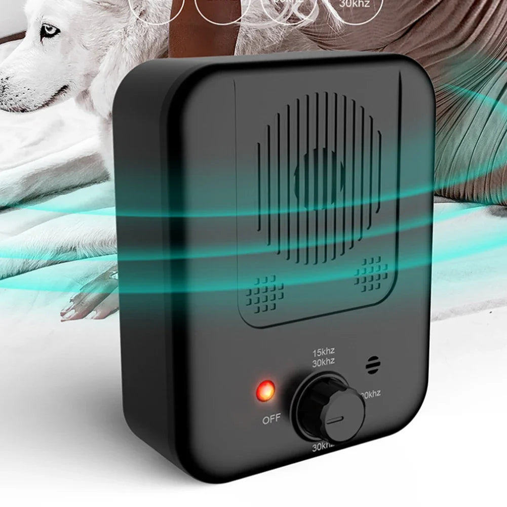 Electric Dog Bark Stopper Ultrasonic Pet Repeller Device