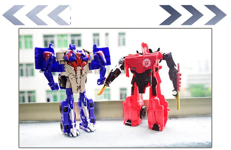 Metamorphic Toys Car Mini Educational Action Doll Gift