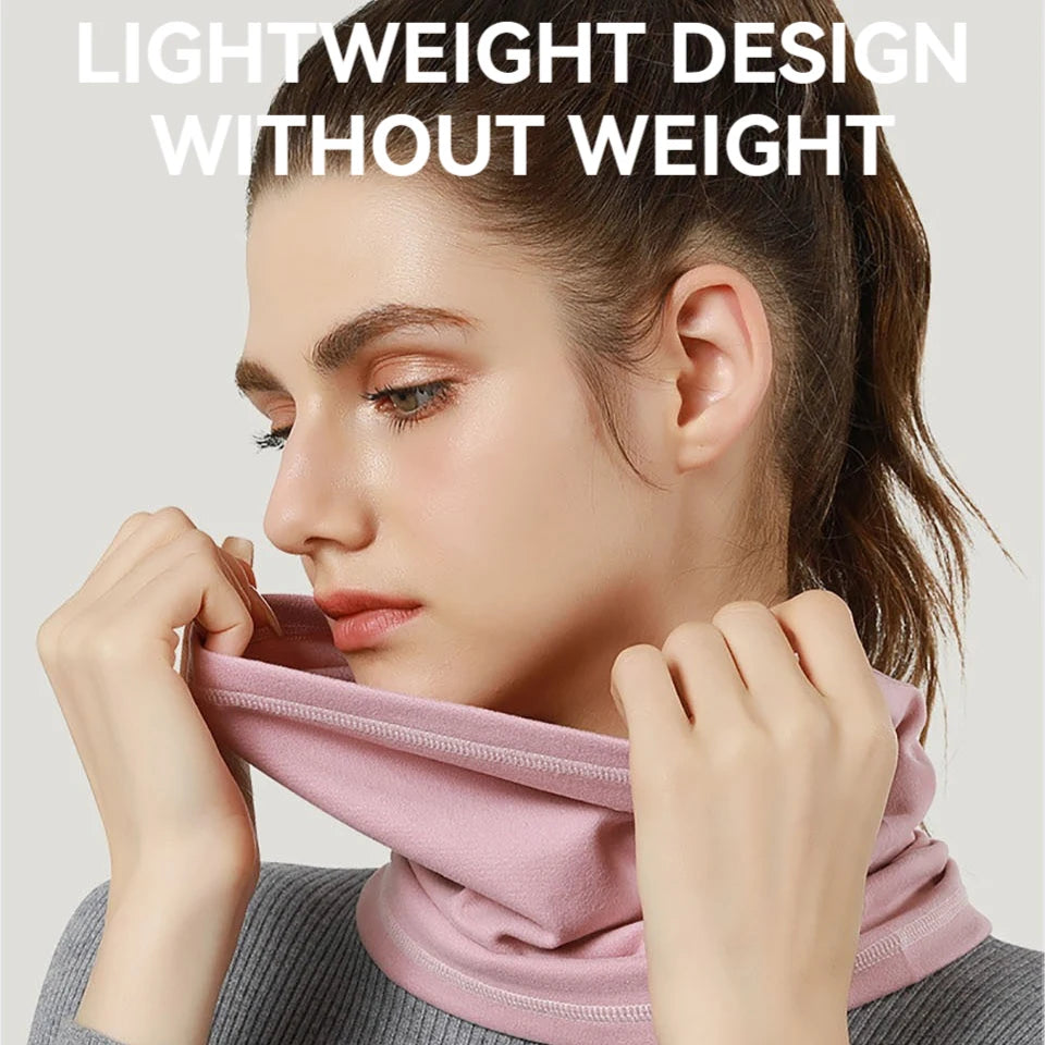 GTUBIKE Men Women Winter Sports Bandana Velvet Neck Warmer