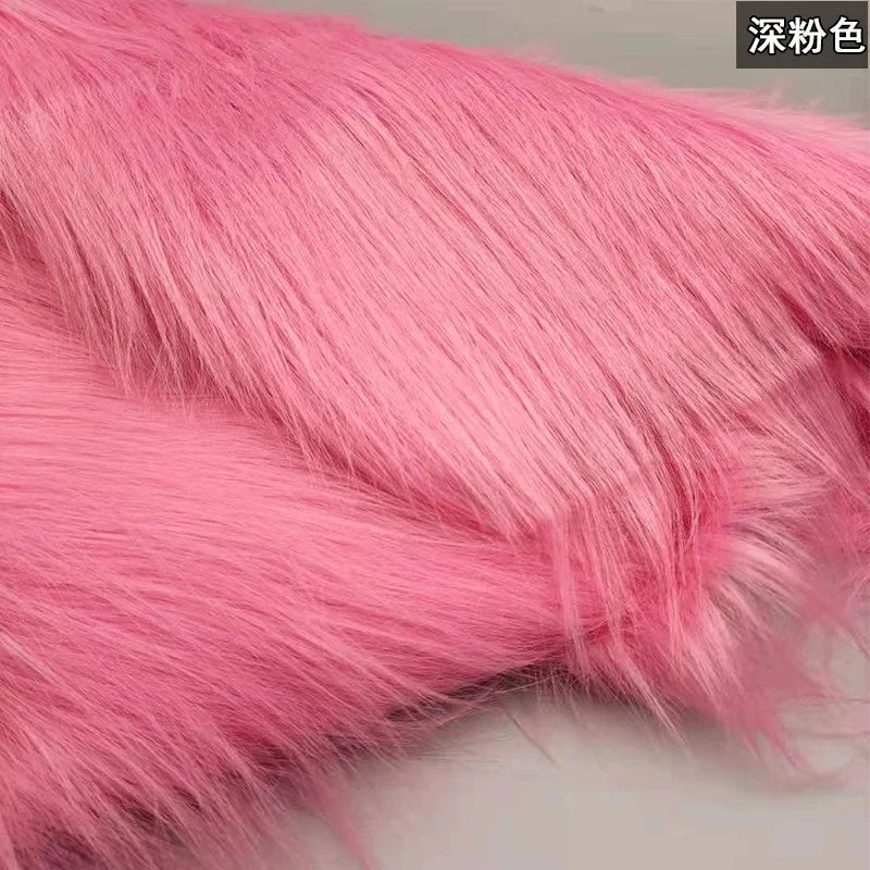 35 Colours 12cm Soft Imitation Plush Fur Fabric for DIY Photo Props Decorative Backgrounds Plush Mats and Animal Toys