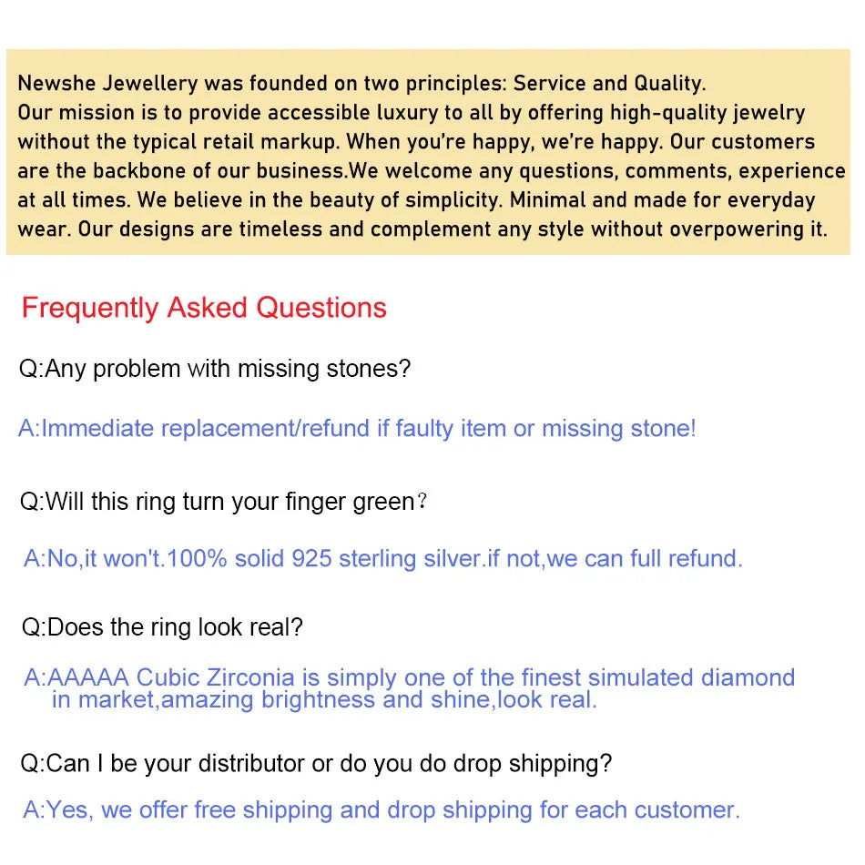 Newshe 925 Sterling Silver Wedding Rings Set Women Oval Halo Cubic Zircon Engagement Jewelry Gift