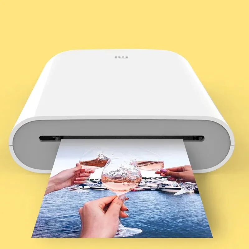 New Original Portable Mini Pocket Photo Printer Wireless Bluetooth ZINK Self-Adhesive Color AR Video Printing