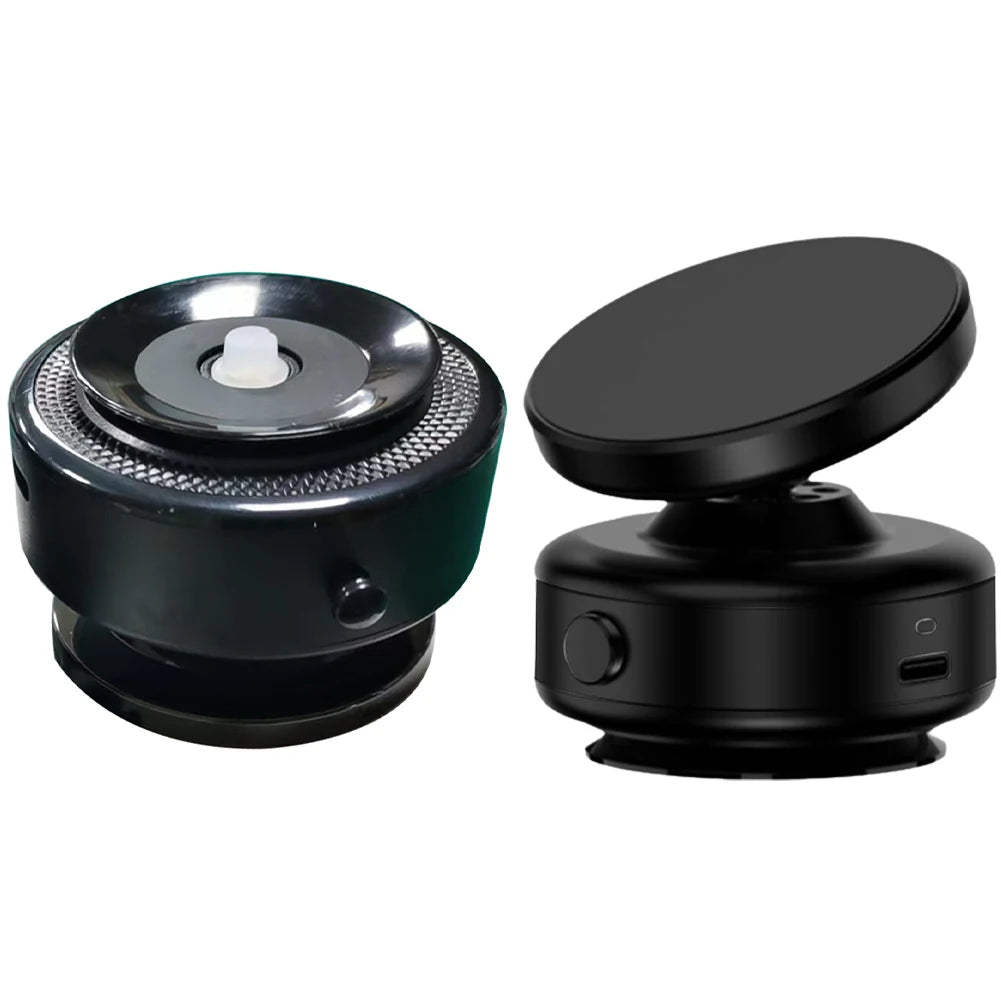 Magnetic Phone Holder Universal Vacuum Adsorption Bracket 360 Rotatable Phone Mount for iPhone Samsung Xiaomi