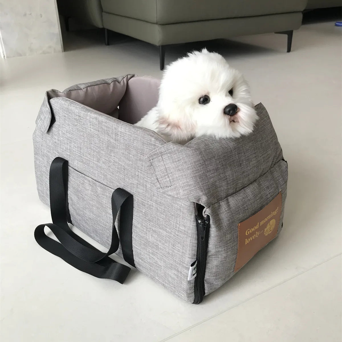Portable Pet Car Seat Travel Dog Cat Carrier Protector Bags for Medium Small Dogs
