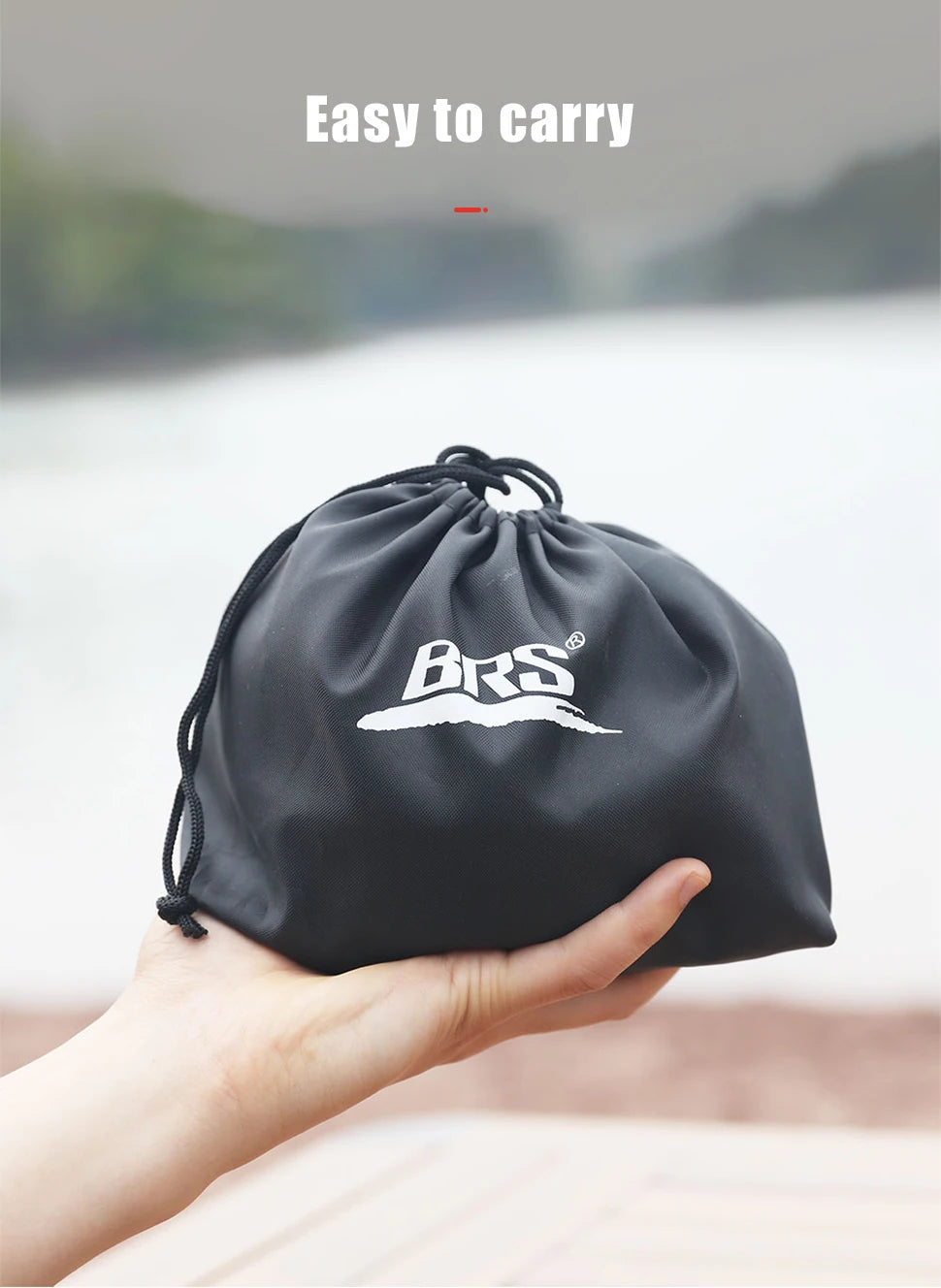 BRS-201A Portable Camping Gas Stove 16000W Butane Burner