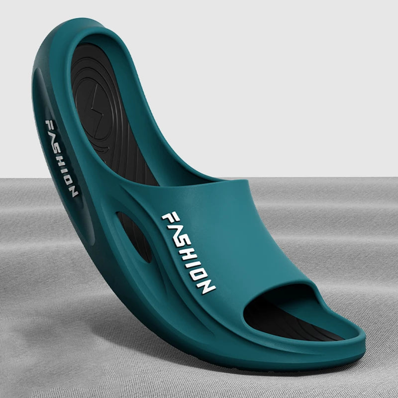 2024 Super Thick Bottom Slippers for Home Use Non-Slip Summer Fashion Slippers for Men