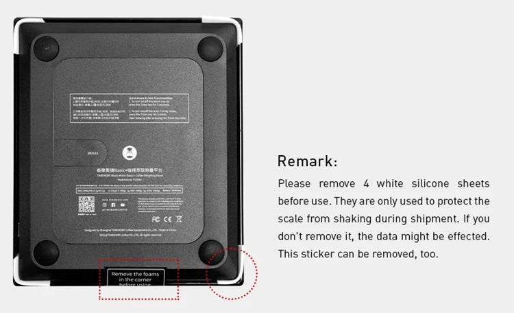 TIMEMORE Store Black Mirror Basic+2 Plus Digital Kitchen Scale