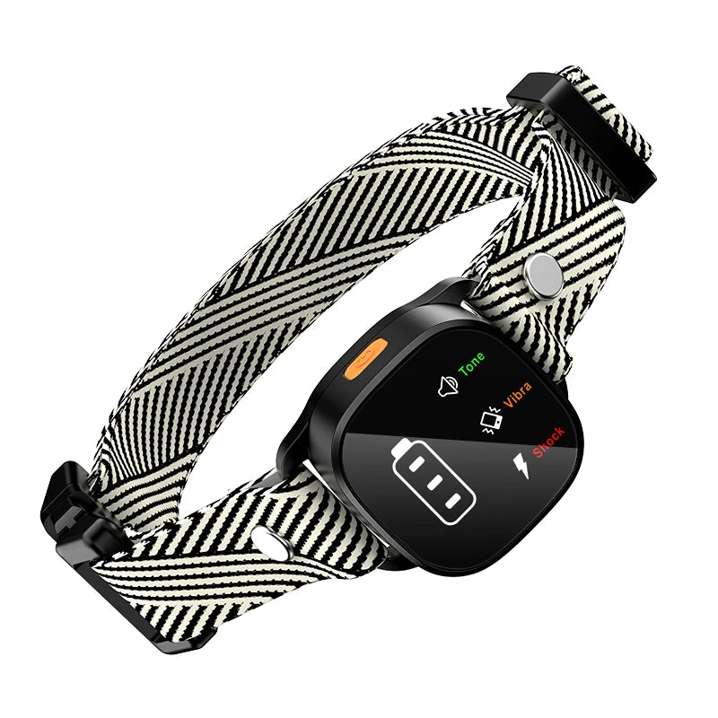 ROJECO Electric Dog Training Collar Automatic Dog Anti-barking Shock Collar USB Rechargeable Pet Trainer for Dogs Bark Stopper