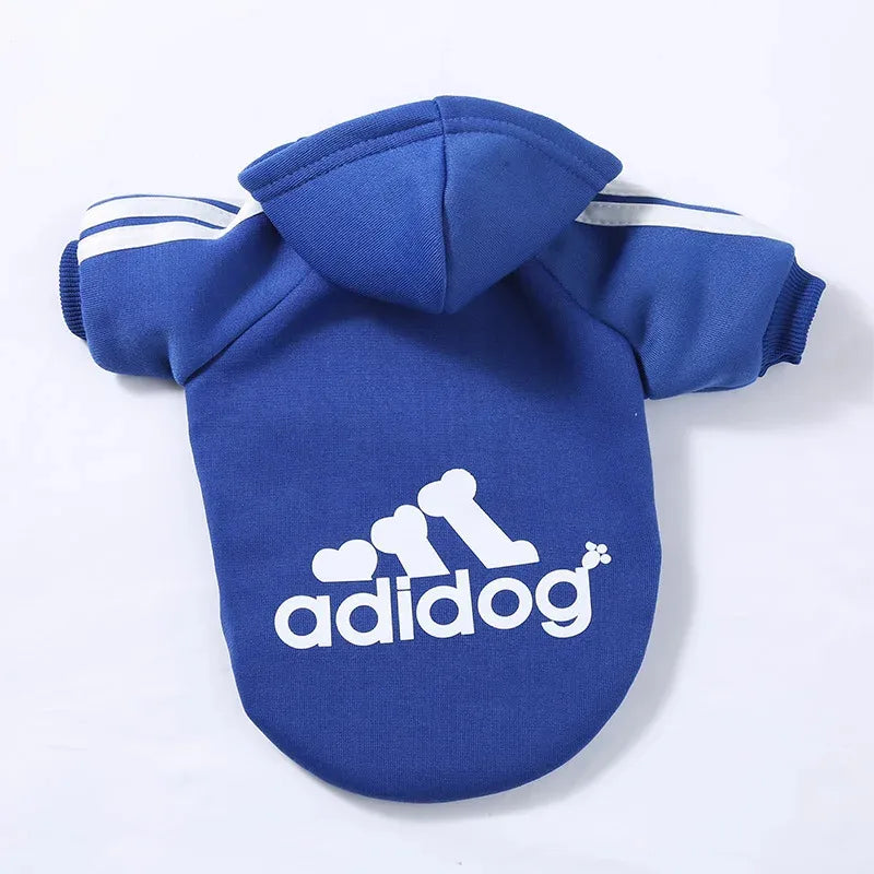 Adidog Pet - DogCotton Hooded Sweatshirt Warm Two-Legged Pets Jacket