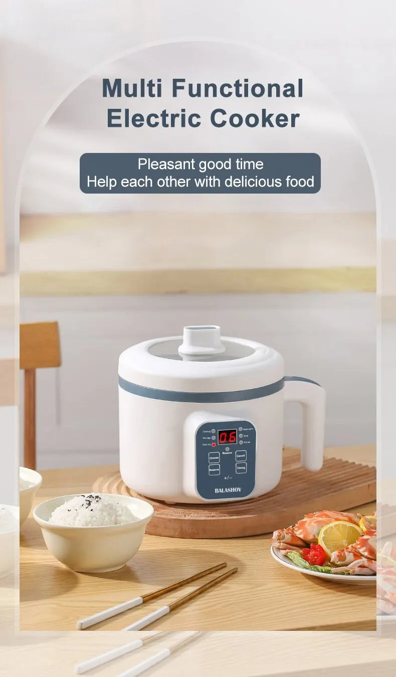 Electric Rice Cooker Single Double Layer 220V Non-Stick Smart Multi Cooker for Home
