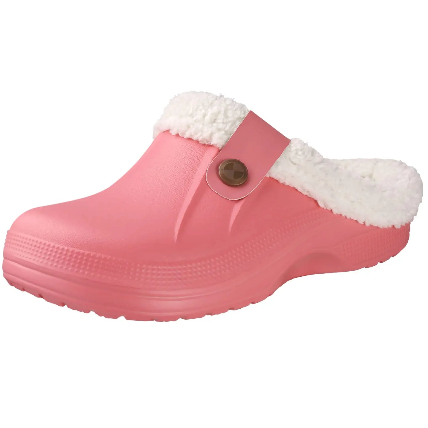 Comwarm New Fuzzy House Slippers For Women Men Winter Clogs