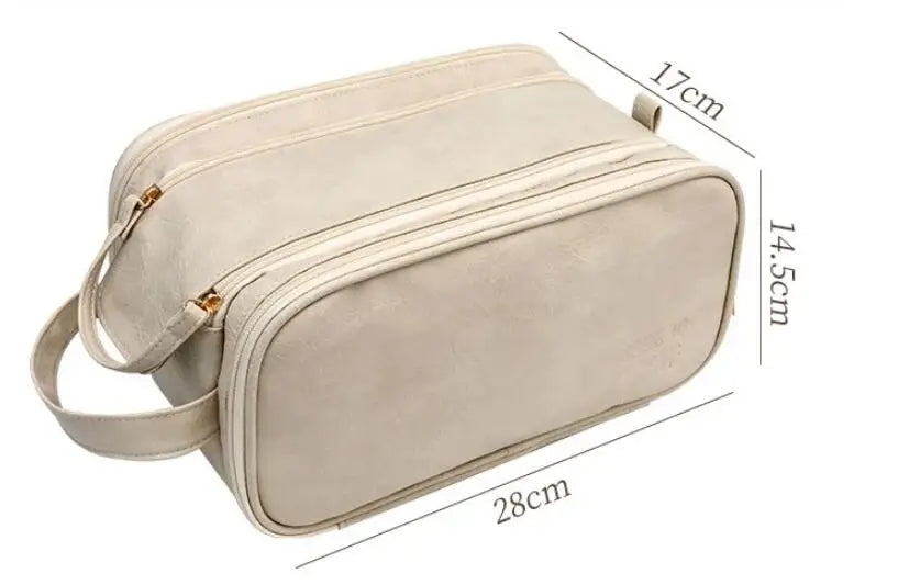 Waterproof Travel Cosmetic Bag for Men and Women Large Capacity Organizer for Makeup and Toiletries