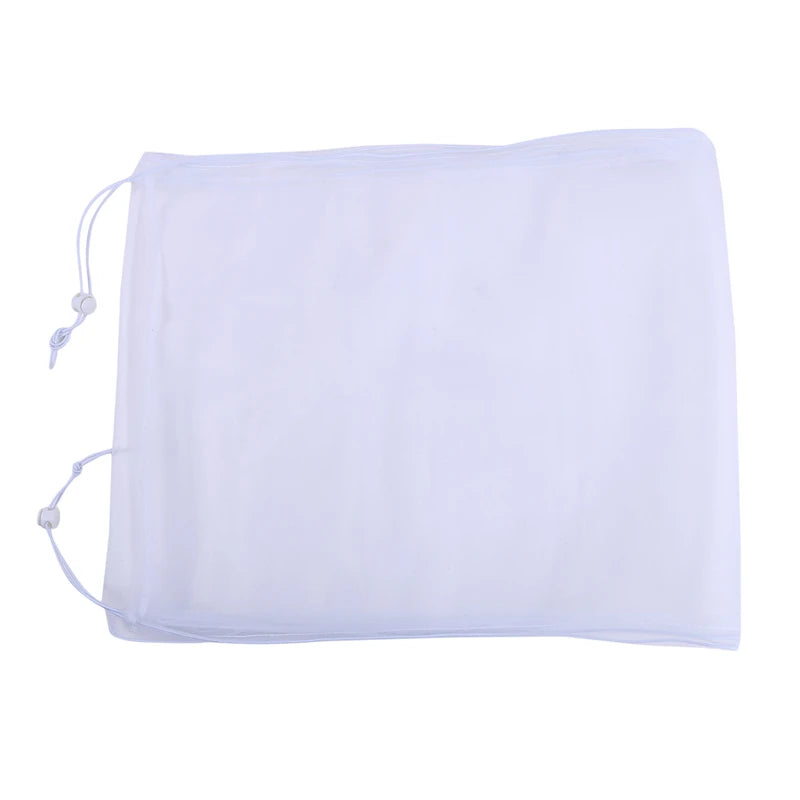 Universal Bird Cage Cover 360 Degrees Covering Bird Cage Mesh Net Elastic Birdcage Cover Soft Bird Seed Guard Skirt For Home