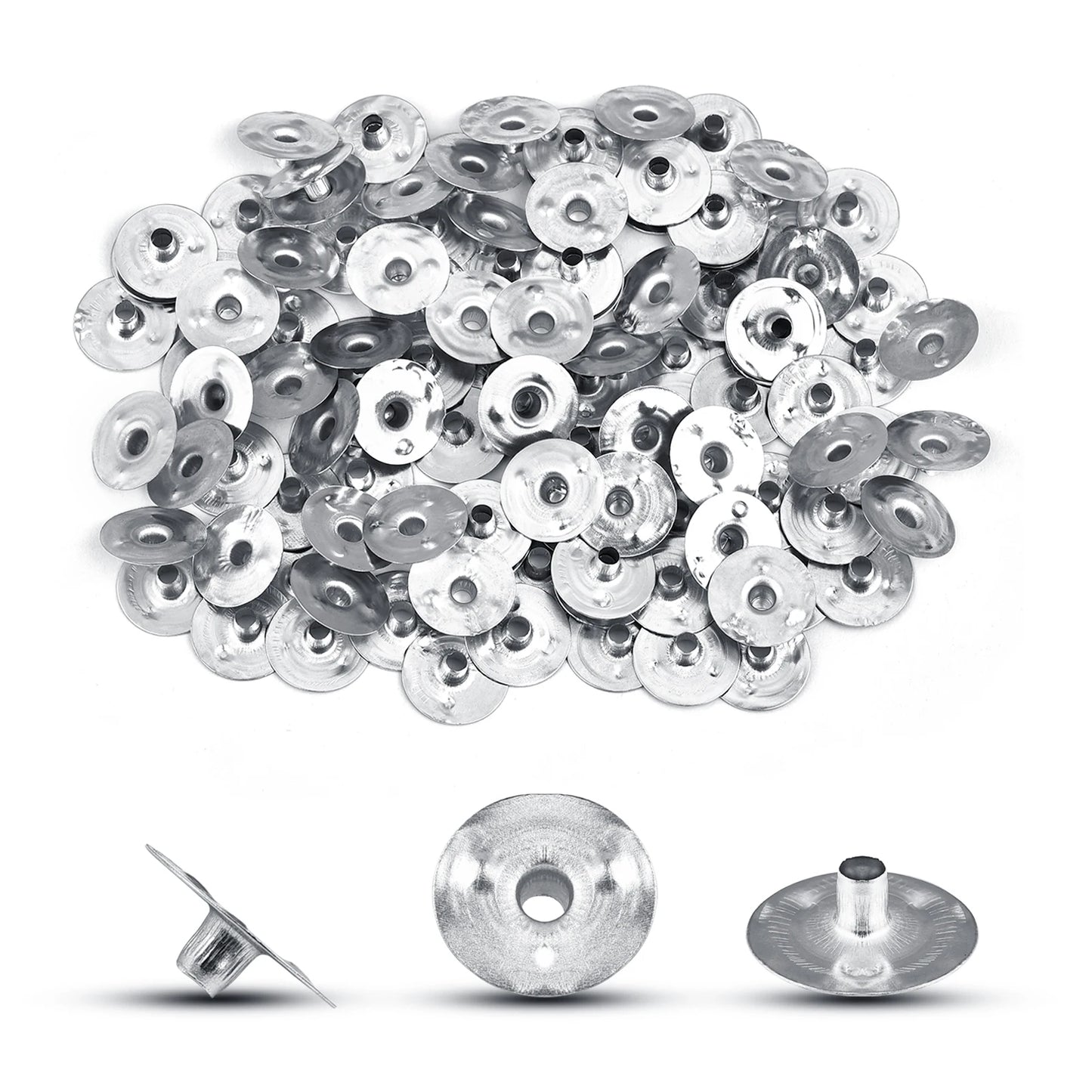 30-100Pcs Waxed Cotton Candle Wicks Set Smokeless DIY Supplies