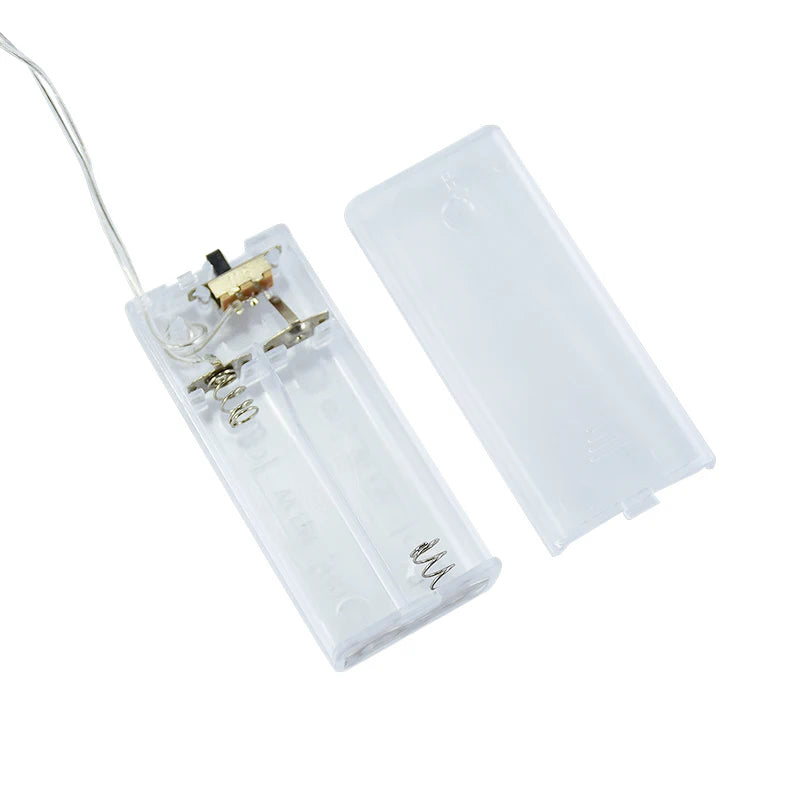 2M 10LED Wooden House LED Fairy Light String for Christmas Home Decor and Tree Ornaments