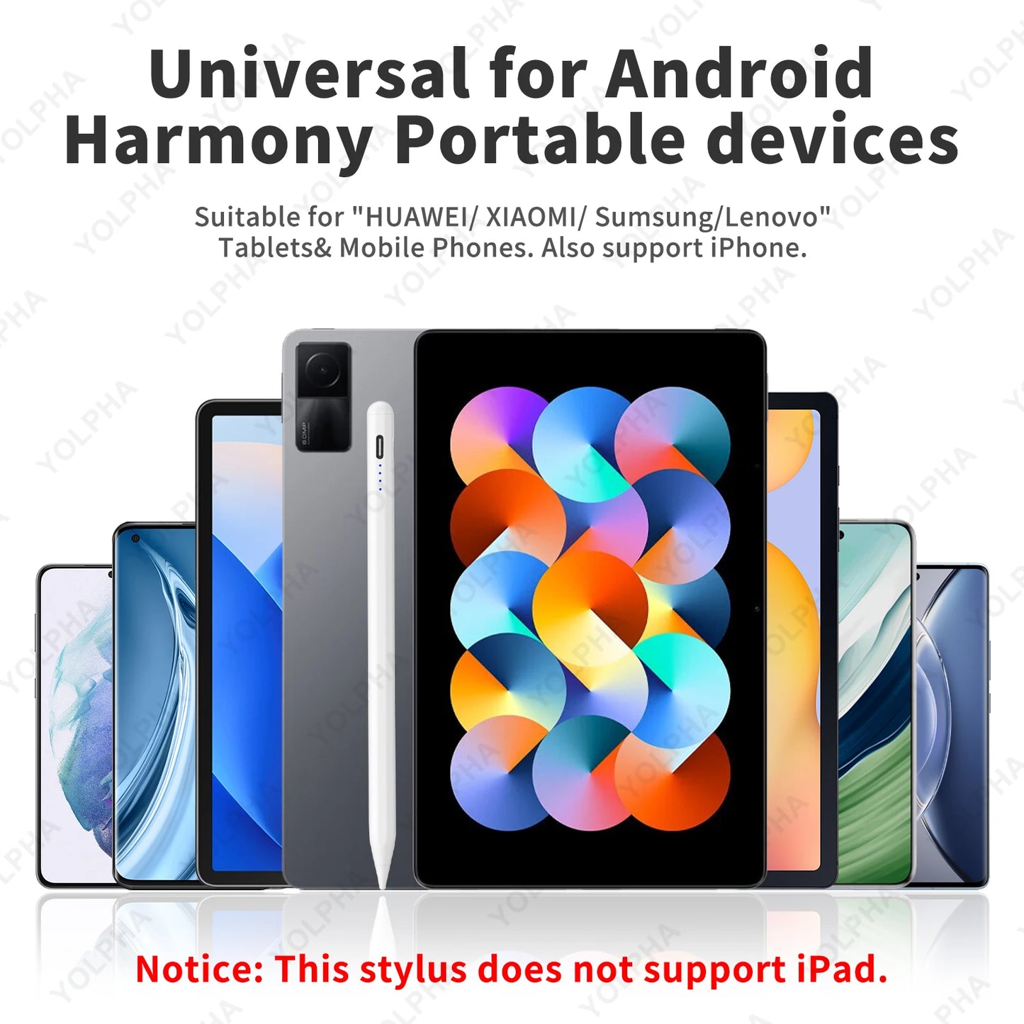 Universal Stylus Pen for Android Tablets and iPhone