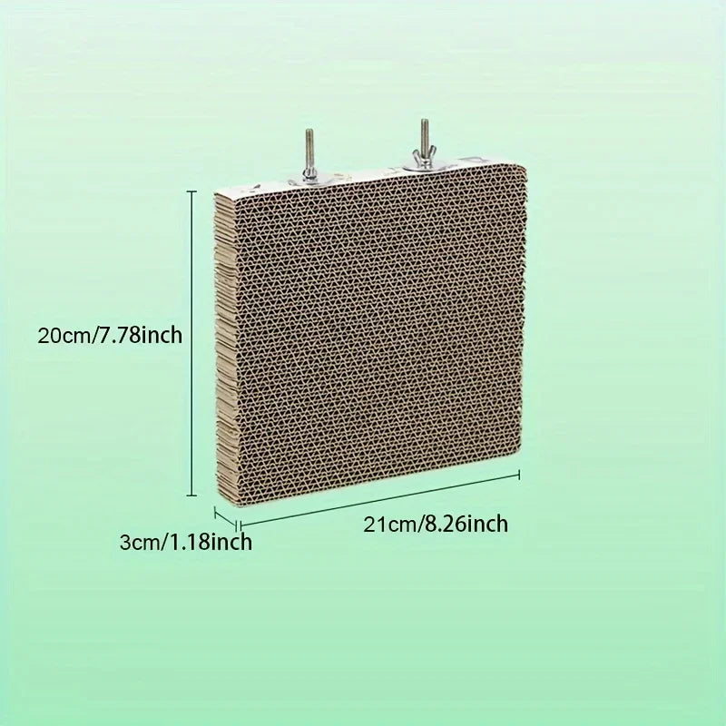 Parrot Chew Toys, Pet Bird Shredded Paper Playthings, Stress Relief Chew Boards, Parrot Toys, Bird Cage Accessories Supplies