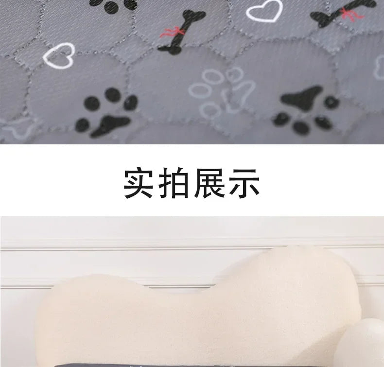 Reusable Absorbent Dog Pee Pad Blanket Washable Puppy Training Mat Multi-Use Pet Bed and Car Seat Cover