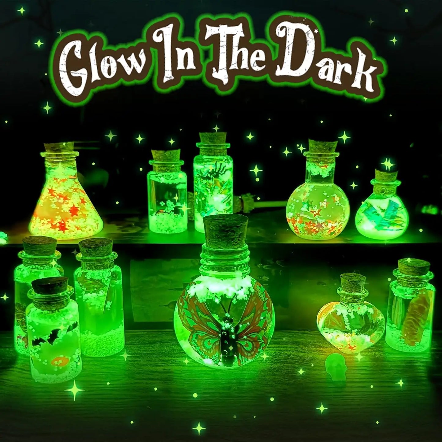 DIY Fairy Magical Potions Kit for Kids - Color Changing and Freezing Potions Art Craft Science Experiment Set