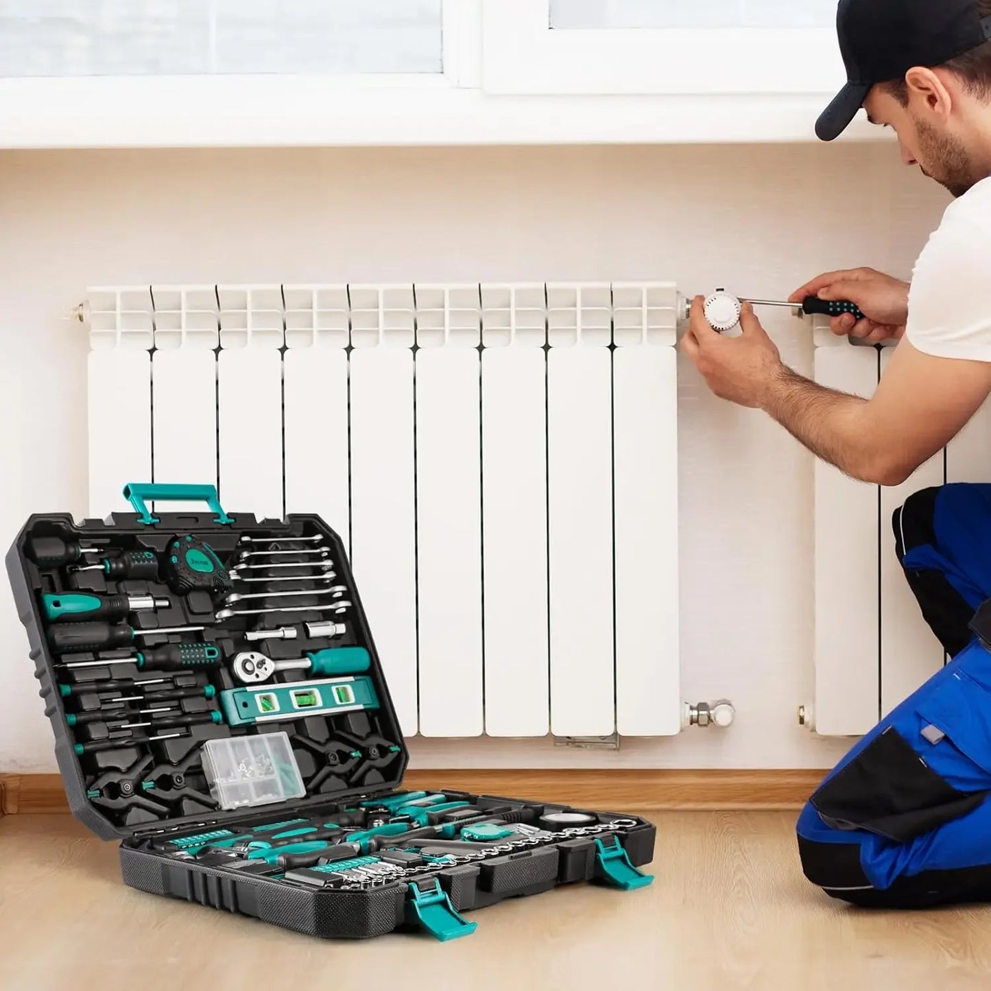 Home Repair Tool Kit - 198 Piece Complete Tool Set