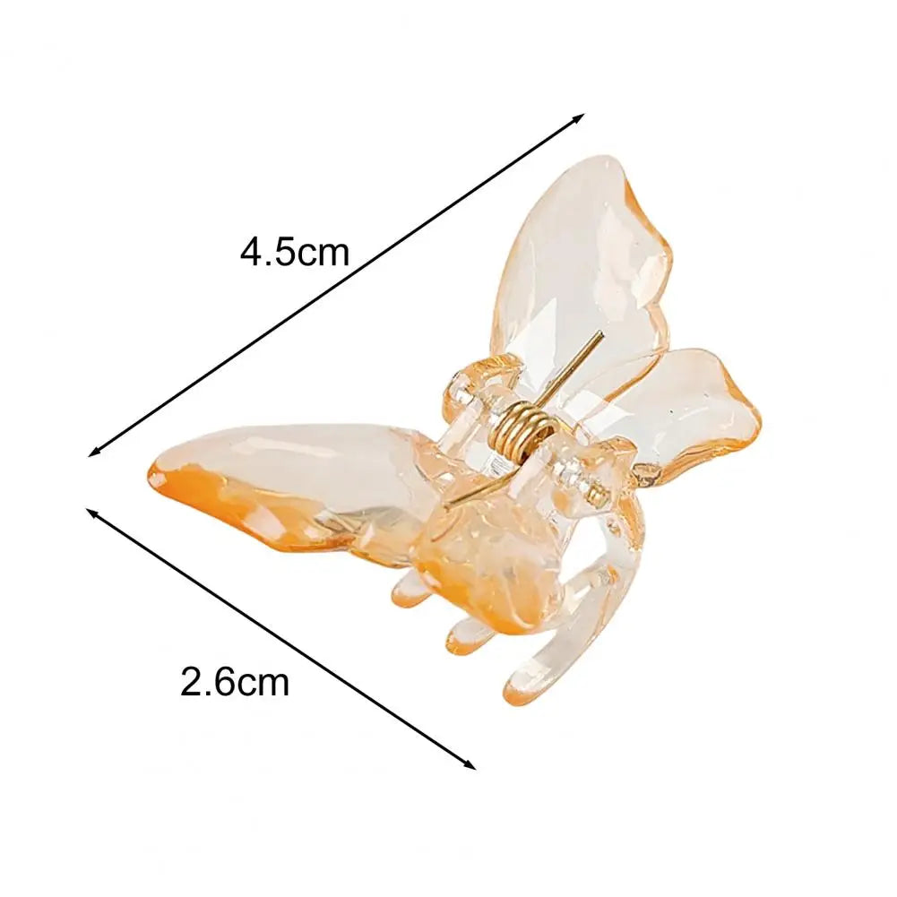 2Pcs Butterflies Hair Clip for Girls Mini Braiding Accessories