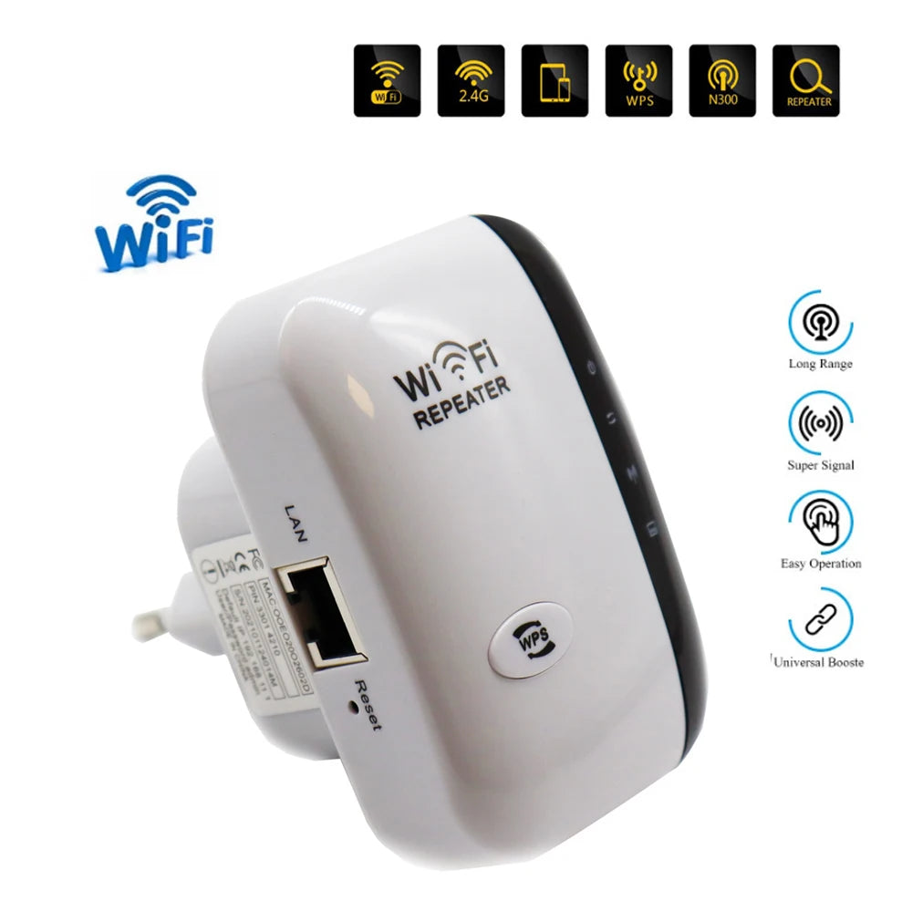 300Mbps WiFi Repeater WiFi Extender Signal Booster Access Point
