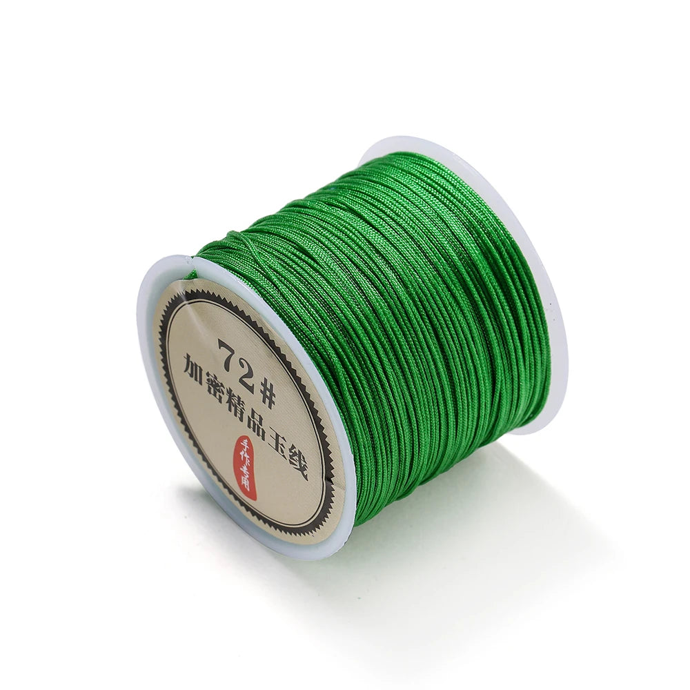10/50M 0.8mm Nylon Thread Cord for DIY Jewelry Making
