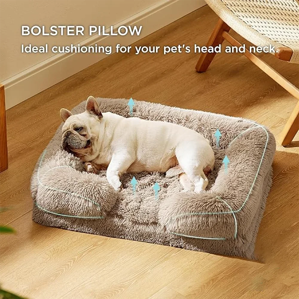 Cozy Dog Pet Bed Sofa for Small Dogs and Cats Comfortable Bedding Mat with Breathable Design