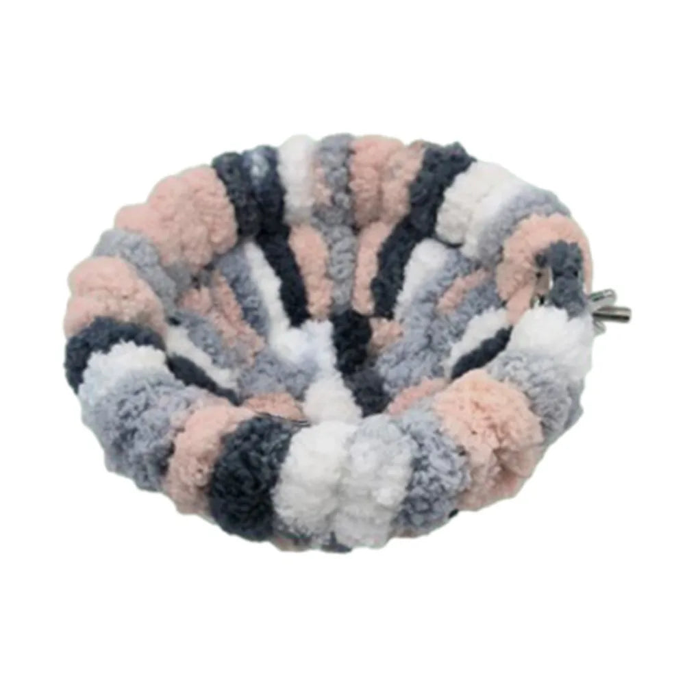 Parakeet Nest Cockatiel Bed Bird Nest Winter Sleeping Bed Plush Warm Bird Beds Comfortable Winter Warmer Pet House Warm Hut Tent