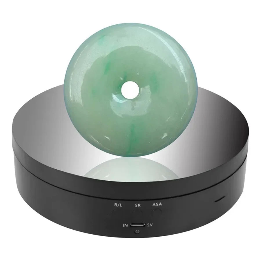 Electric Display Platform with Three Speeds Adjustable Angles Smart Charging and Swiveling Feature