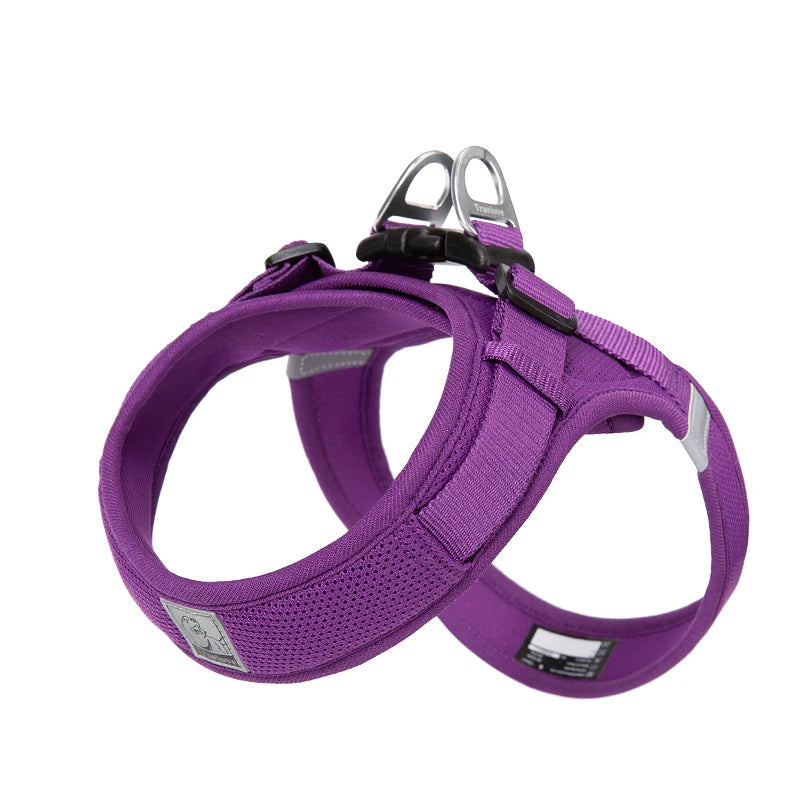 Truelove Adjustable Pet Harness for Small and Medium Dogs Breathable Nylon Mesh Outdoor Training Heavy Duty TLH3013