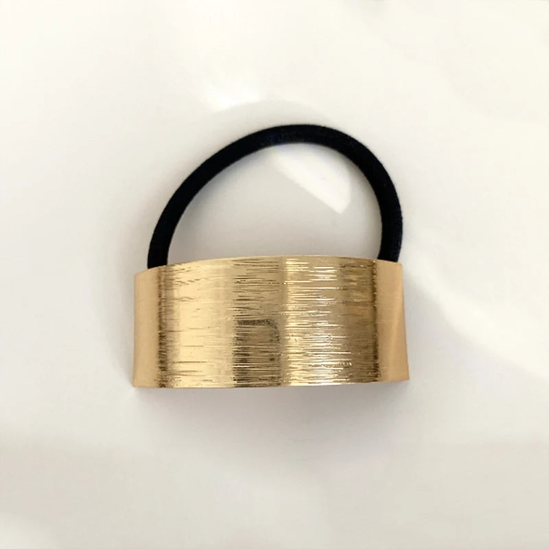 New Fashion Metal Irregular Double-Layer Hair Bands Ropes