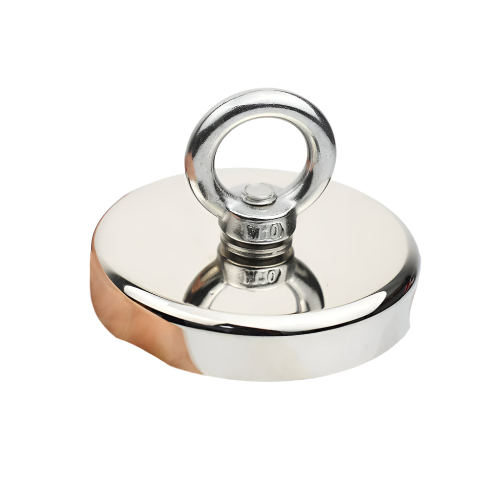 Imanes de pesca de neodimio superresistentes N52 Imanes de alta resistencia con perno de ojo con orificio avellanado Imanes de búsqueda de salvamento