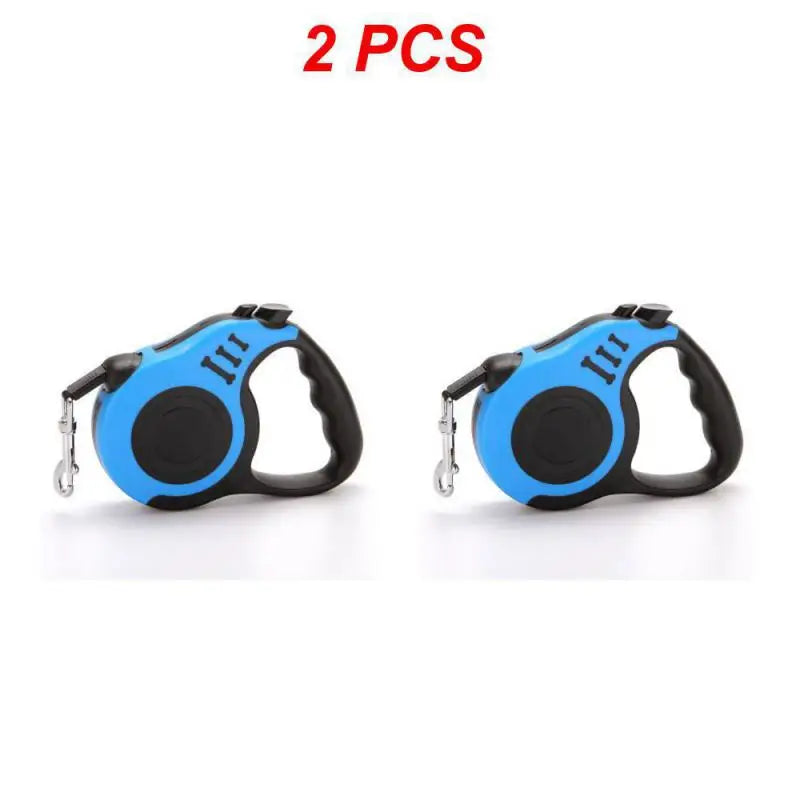 3m Dog Leash for Small Dogs Cat Automatic Retractable Durable Nylon Lead Puppy Outdoor Travel Walking Hiking Traction Rope