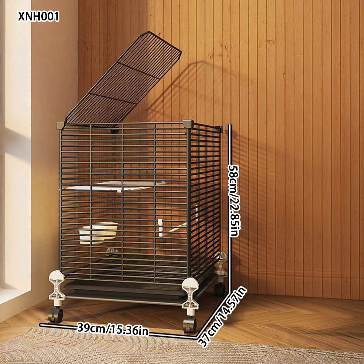 New Bird Cage Parrot Cage Myna Thrush Ecological Large Luxury House Black Phoenix Pearl Bird Special Breeding Box
