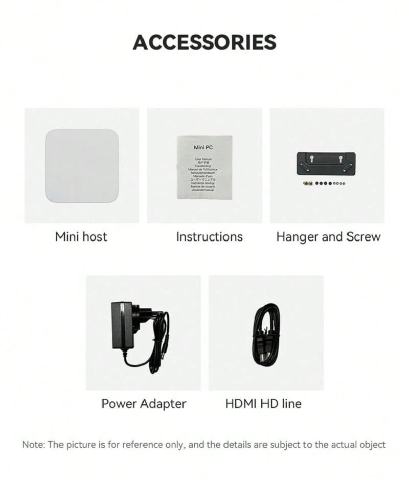 FIREBAT T8 Pro Plus Mini PC Intel Celeron N5095 8GB 16GB 256GB 512GB