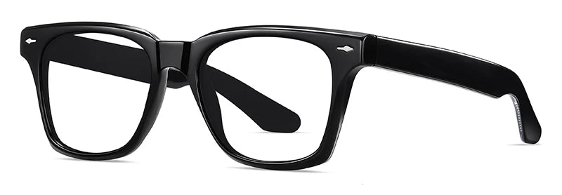 Kachawoo Polarized Sunglasses for Men and Women TR90 Frame Acetate Square Eyewear European Style Blue Orange Grey