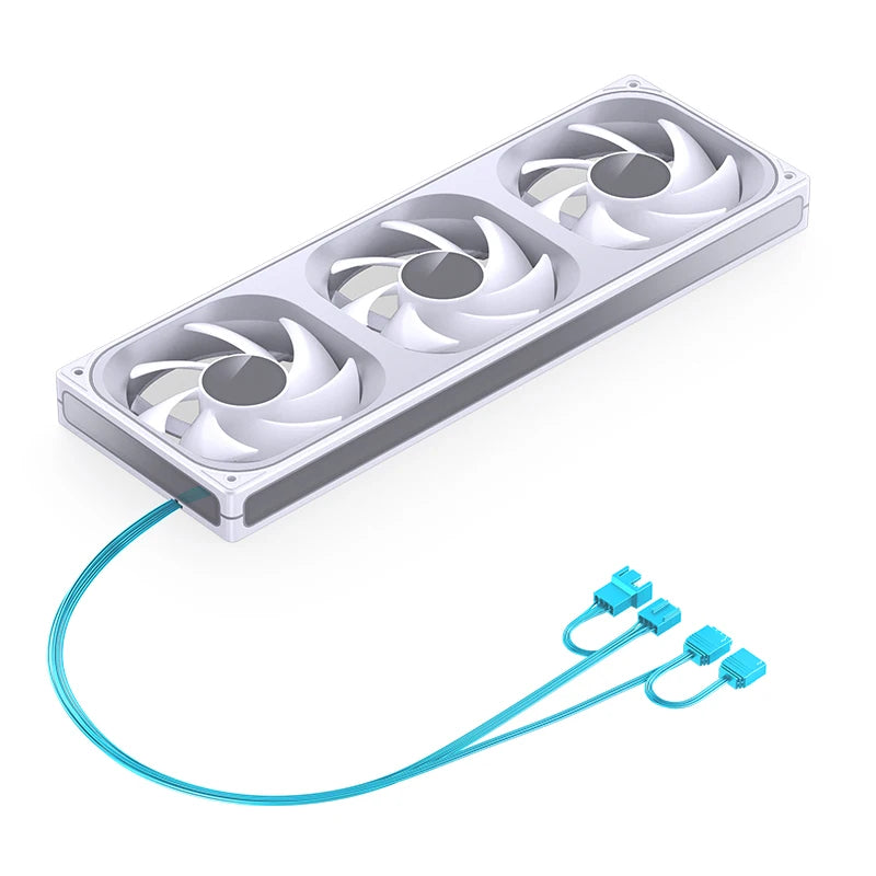 JONSBO ZB-120 ARGB Computer Case Fan 12CM 5V PWM Monolithic Structure Water-Cooled Fan Kit