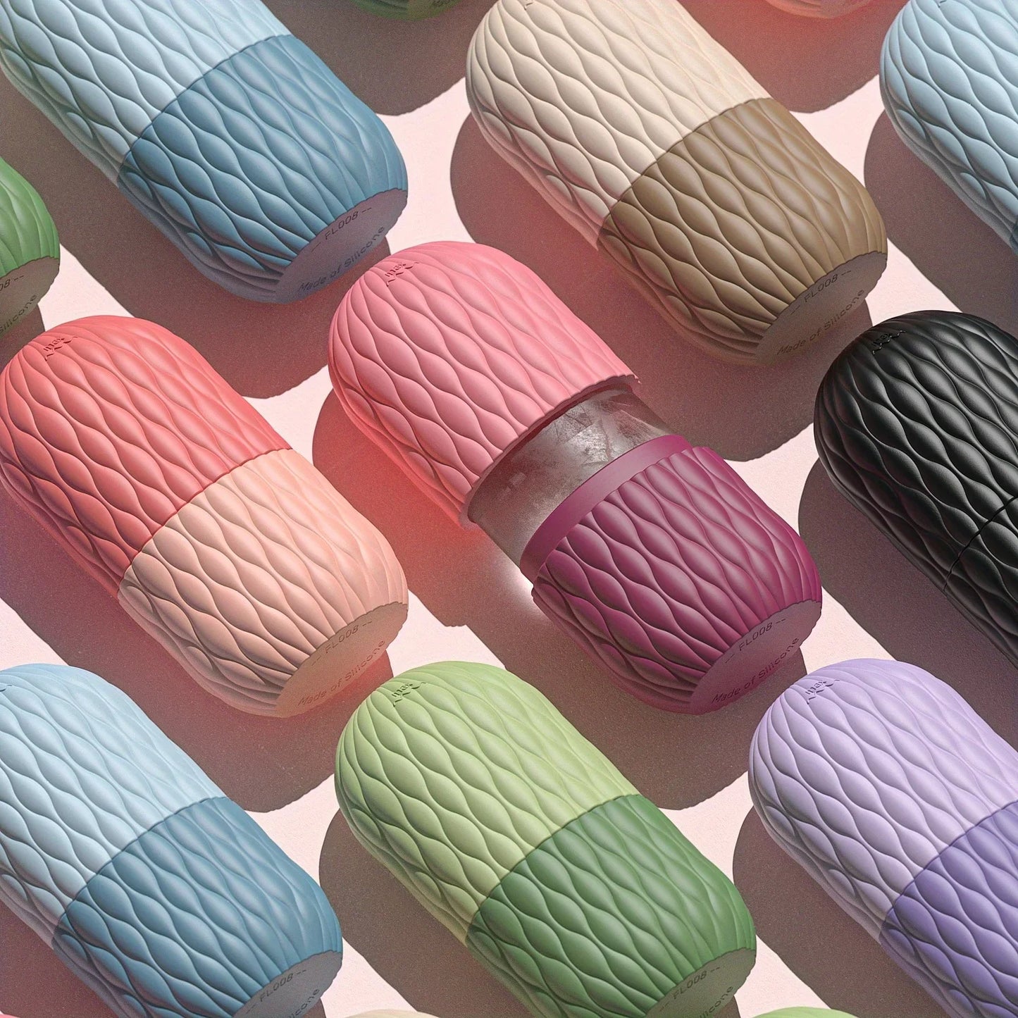 Reusable Silicone Ice Mold for Face Beauty Ice Roller Skin Care Tool