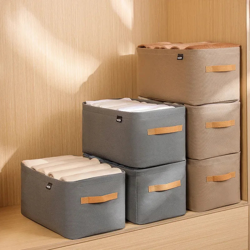Thicken Clothes Organizer Jeans Storage Box for Wardrobe