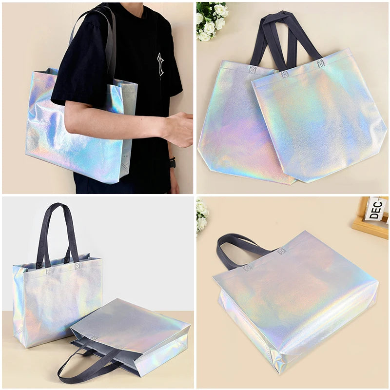 Iridescent Gift Bags Set