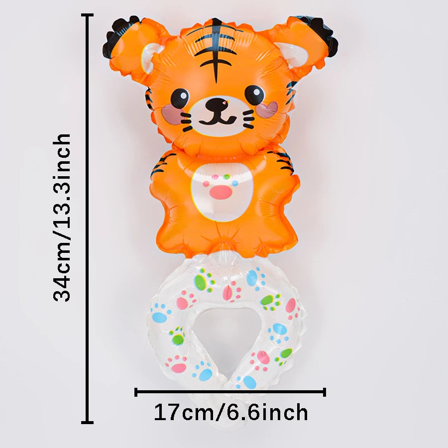 20Pcs Cute Wrist Balloon Rabbit Bear for Kids Birthday Party