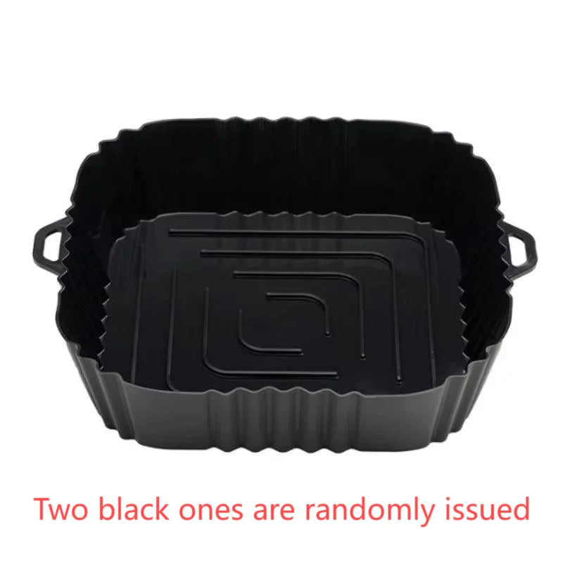 1PC Air Fryer Oven Baking Tray Silicone Mat for Healthy Cooking