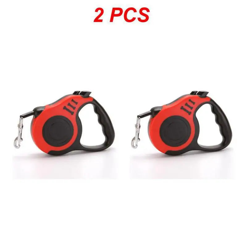 3m Dog Leash for Small Dogs Cat Automatic Retractable Durable Nylon Lead Puppy Outdoor Travel Walking Hiking Traction Rope