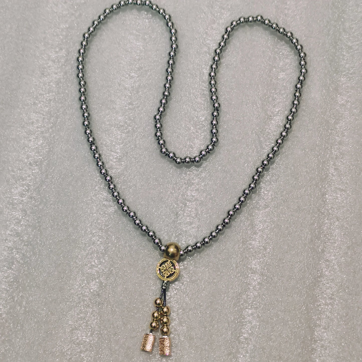 Prayer EDC Self Defense Necklace Bracelet with Buddha Beads