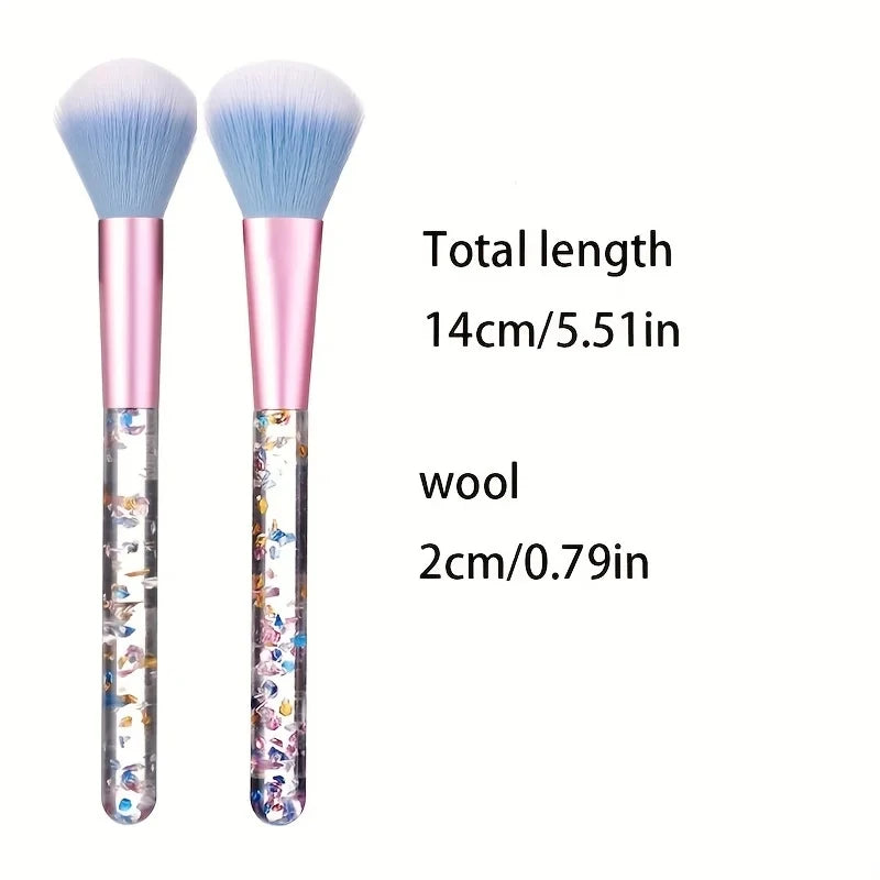 Hair Length 7 Pieces Makeup Brush Set for Flawless Application